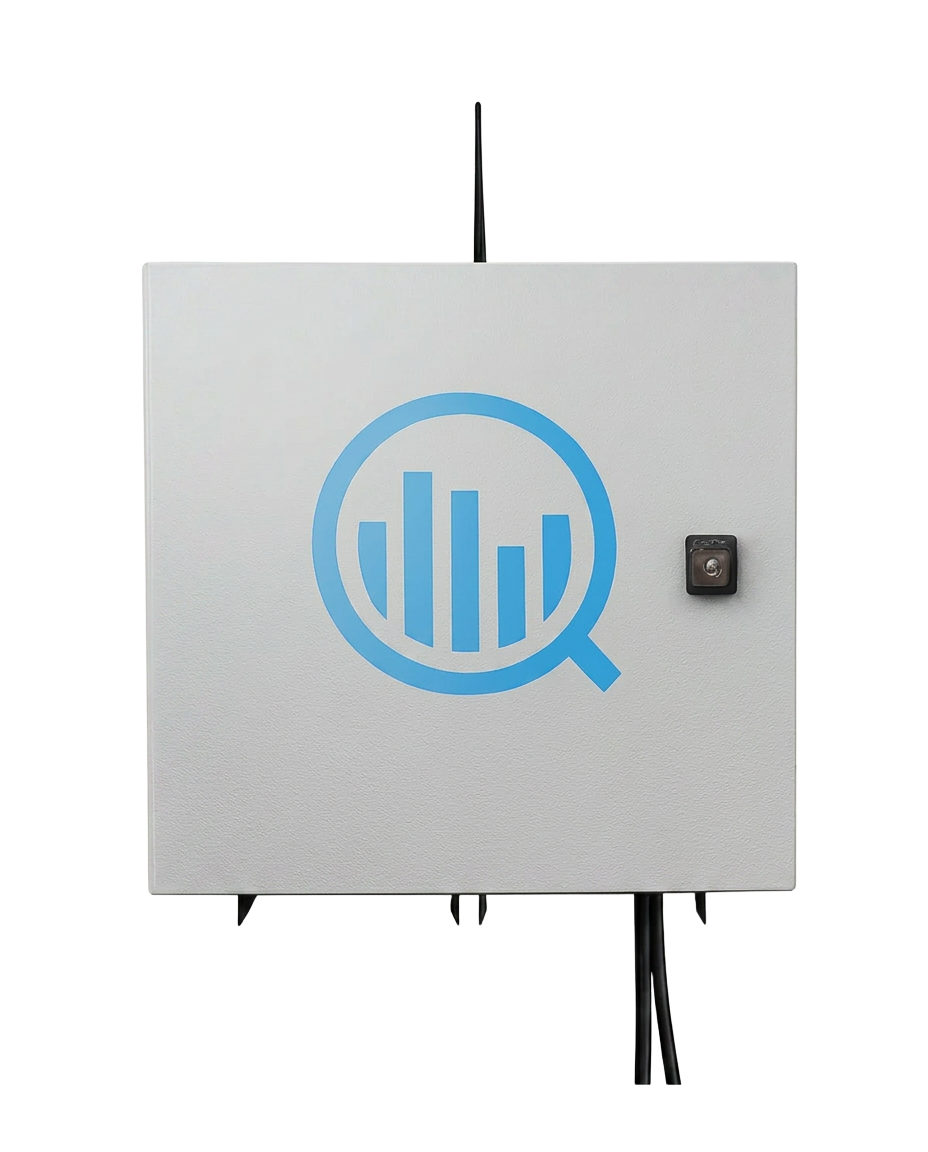 Front view of the Lynx-e electrical sub-meter