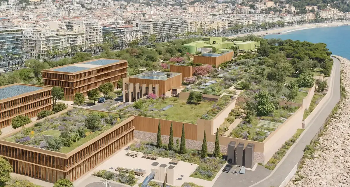 La station d'épuration Haliotis 2 à Nice